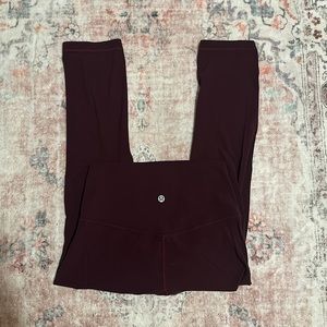 Lululemon Align 21” Crop Leggings Size 4 Cassis